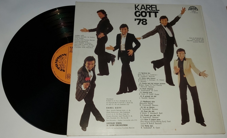 Karel Gott – Karel Gott '78 1977 VG-,  VYPRANÁ Vinyl (LP)