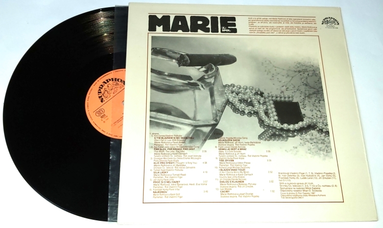 Marie Rottrová – Marie & Spol. 1987 EX+,  VYPRANÁ Vinyl (LP)
