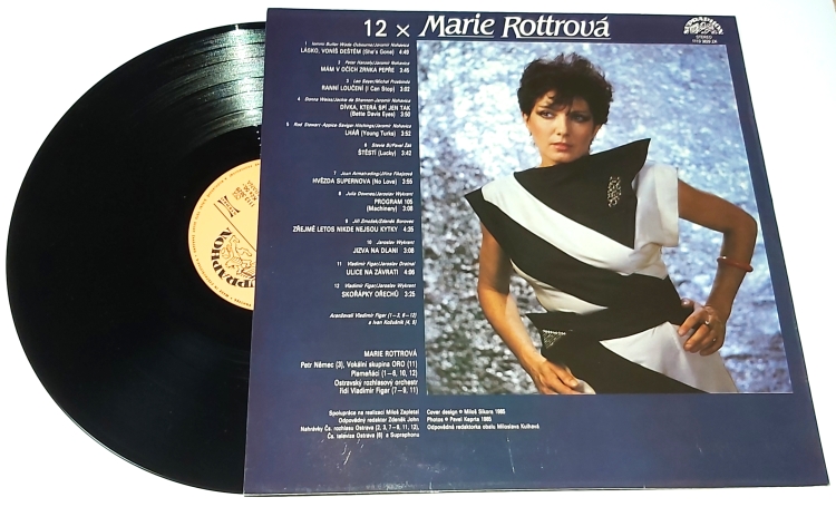 Marie Rottrová – 12x 1988 EX, VYPRANÁ Vinyl (LP)