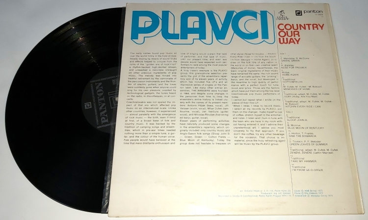 Plavci – Country Our Way 1976 VG+, VYPRANÁ Vinyl (LP)