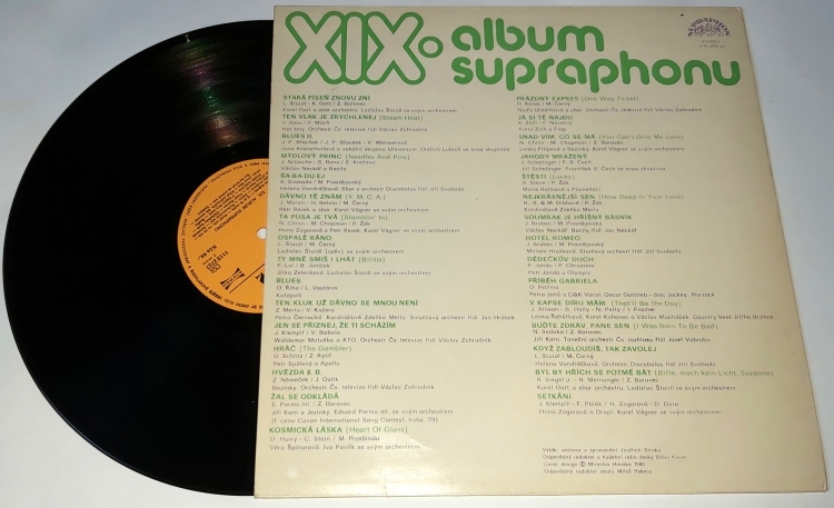 XIX. Album Supraphonu 1980 EX, VYPRANÁ Vinyl (LP)