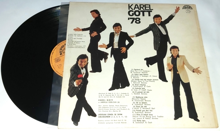 Karel Gott – Karel Gott '78 1977 VG-,  VYPRANÁ Vinyl (LP)