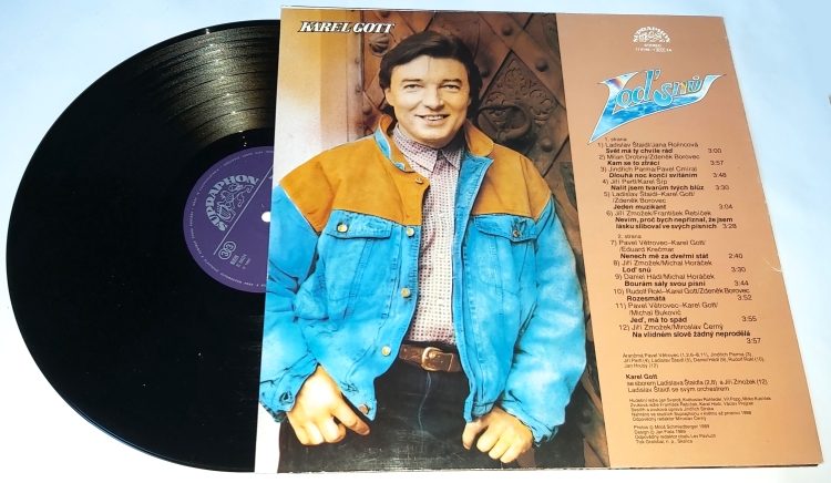 Karel Gott – Loď Snů 1989 EX+, VYPRANÁ Vinyl (LP)