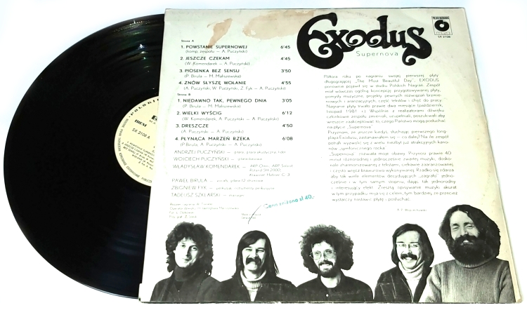Exodus – Supernova 1982 EX, VYPRANÁ Vinyl (LP)