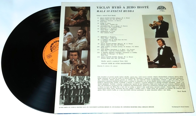 Václav Hybš – Václav Hybš A Jeho Hosté 2 - Malá Sváteční Hudba 1978 EX, VYPRANÁ Vinyl (LP)