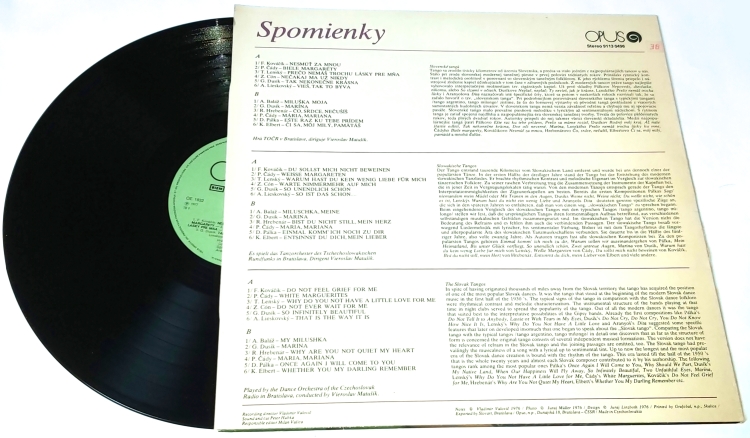 TOČR V Bratislave – Spomienky 1977 EX, VYPRANÁ Vinyl (LP)
