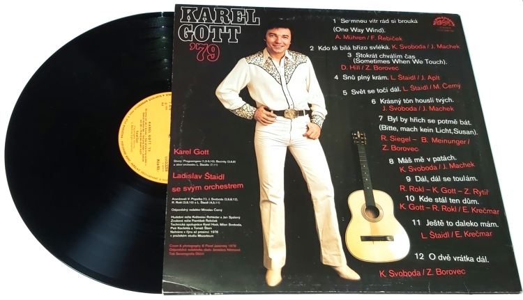 Karel Gott – Karel Gott '79 1979 VG-, VYPRANÁ Vinyl (LP)
