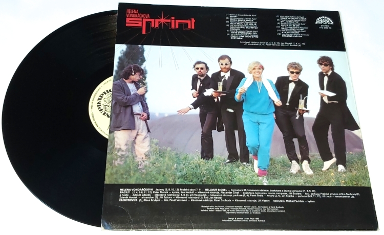 Helena Vondráčková – Sprint 1985 VG+, VYPRANÁ Vinyl (LP)