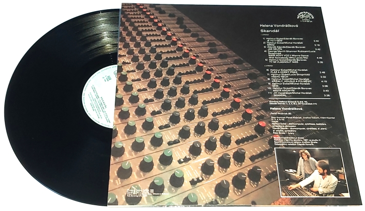 Helena Vondráčková – Skandál 1988 NM, VYPRANÁ Vinyl (LP + příloha)