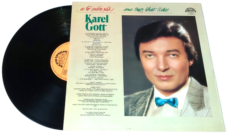 Karel Gott – ...A To Mám Rád / ...And That's What I Like 1983 VG+, VYPRANÁ Vinyl (LP)