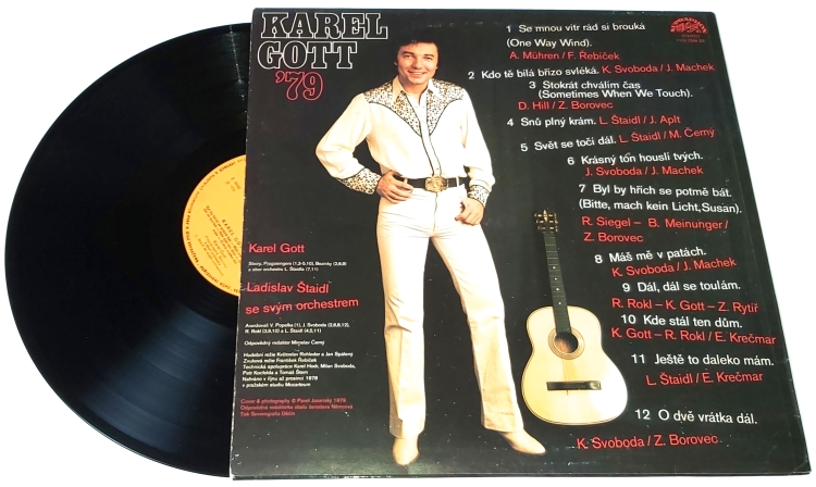 Karel Gott – Karel Gott '79 1979 EX, VYPRANÁ Vinyl (LP)