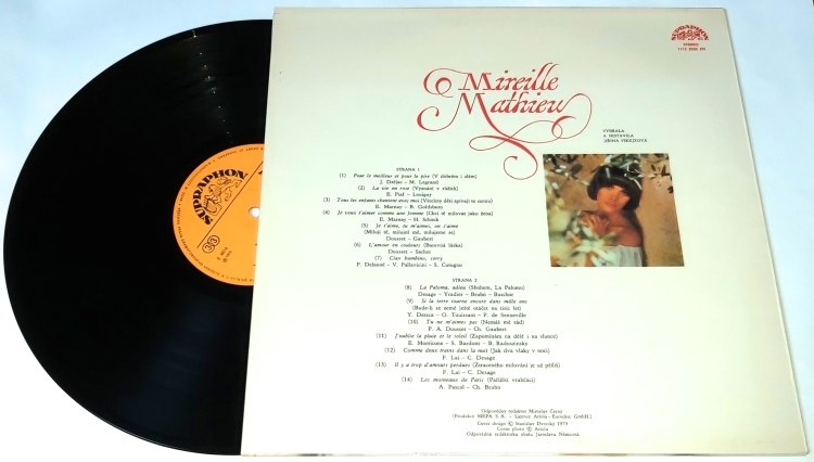 Mireille Mathieu – Mireille Mathieu 1979 EX, VYPRANÁ Vinyl (LP)