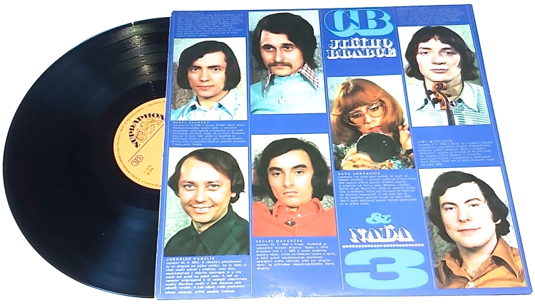 CB Jiřího Brabce & Naďa – 3 1975 EX VYPRANÁ Vinyl (LP)