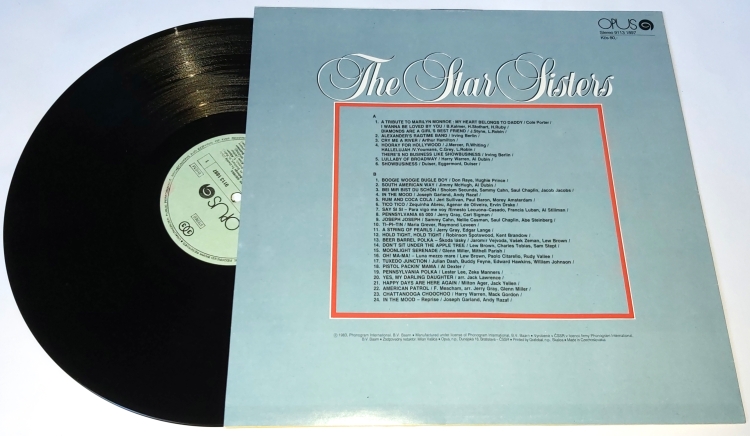 The Star Sisters – Hooray For The Star Sisters 1986 EX-, VYPRANÁ Vinyl (LP)