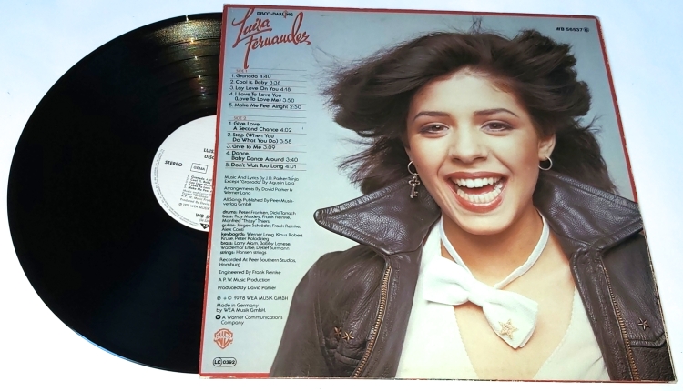 Luisa Fernandez – Disco Darling 1978 VG+, VYPRANÁ Vinyl (LP)