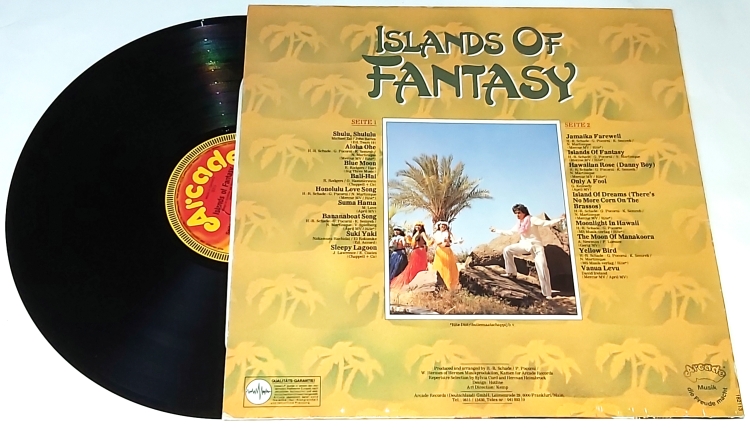 Vanua Levu – Islands Of Fantasy (Songs Of Sunshine And Romance By Vanua Levu) 1981 EX, VYPRANÁ Vinyl (LP)