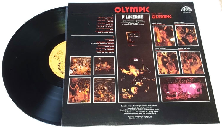 Olympic – V Lucerně 1982 VG+, VYPRANÁ Vinyl (LP)