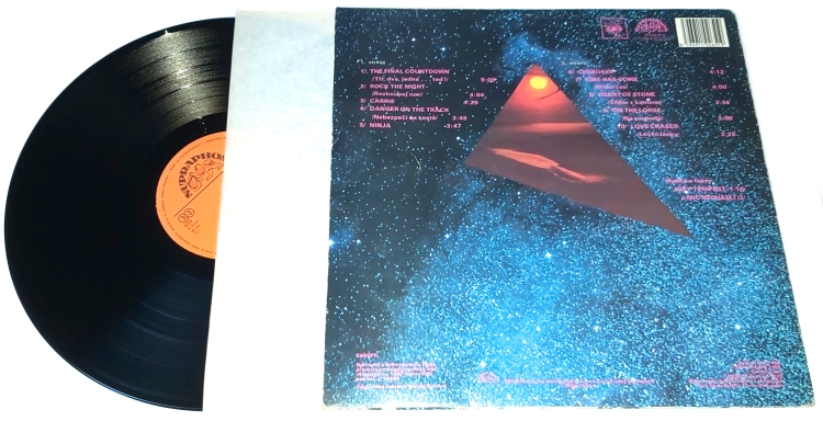 Europe – The Final Countdown 1988 VG, VYPRANÁ Vinyl (LP)