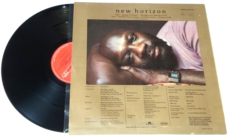 Isaac Hayes – New Horizon 1977 VG-, VYPRANÁ Vinyl (LP)