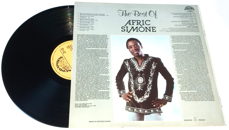 Afric Simone – The Best Of Afric Simone 1984 VG, VYPRANÁ Vinyl (LP)