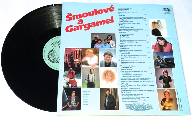 Šmoulové – Šmoulové A Gargamel 1989 NM VYPRANÁ Vinyl (LP)
