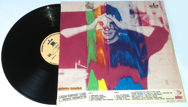 John Porter-Live – Magic Moments 1983 NM, VYPRANÁ Vinyl (LP)