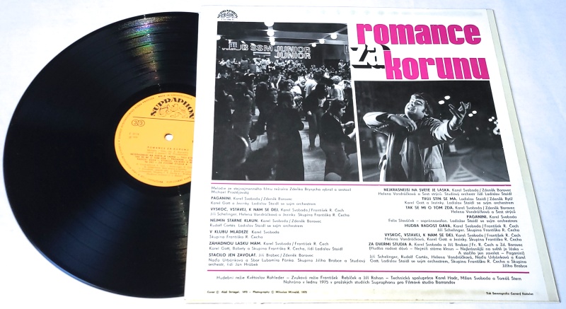Romance Za Korunu 1975 VG+, VYPRANÁ Vinyl (LP)
