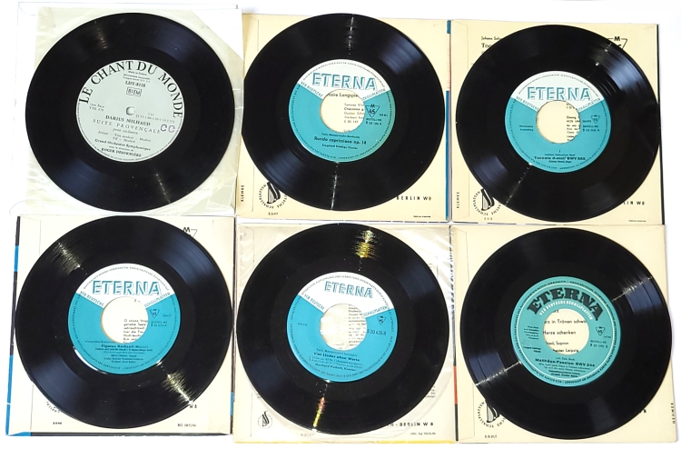 Klasická hudba, Set 6 x Vinyl 7" Single