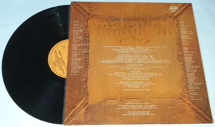 Mahagon – Slunečnice Pro Vincenta Van Gogha 1980 EX, VYPRANÁ Vinyl (LP)