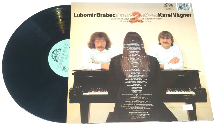 Lubomír Brabec, Karel Vágner – Transformations II. 1990 EX, VYPRANÁ Vinyl (LP)