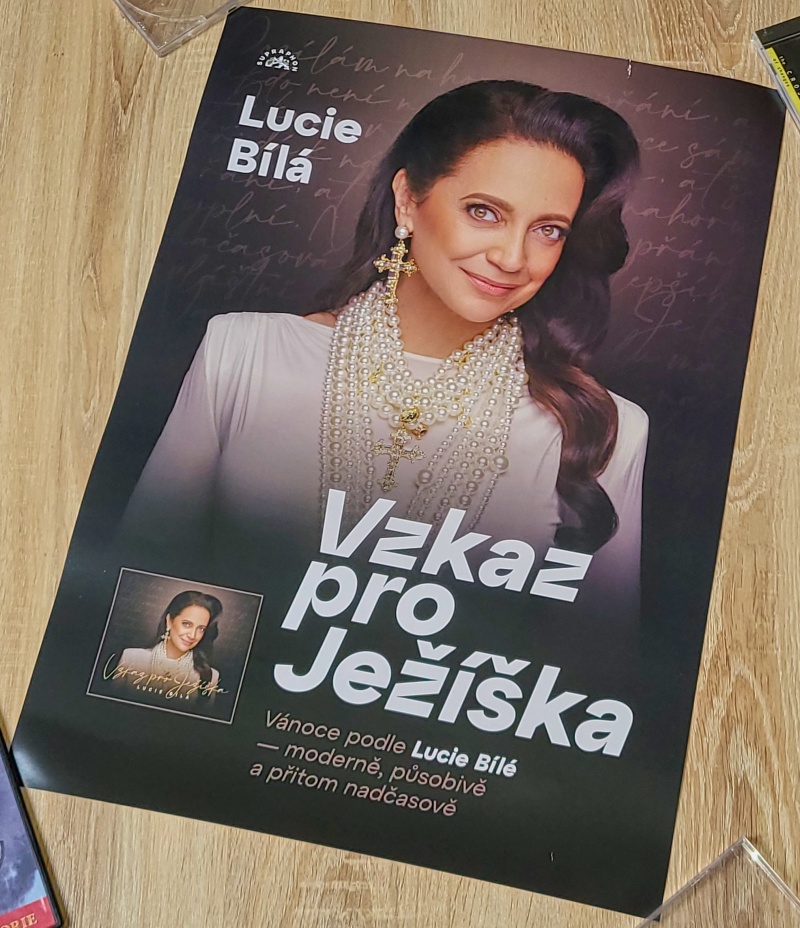 Lucie Bílá - Vzkaz pro Ježíška (plakát)