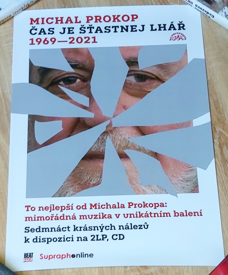 Michal Prokop - Čas je šťastnej lhář /1969-2021 (plakát)