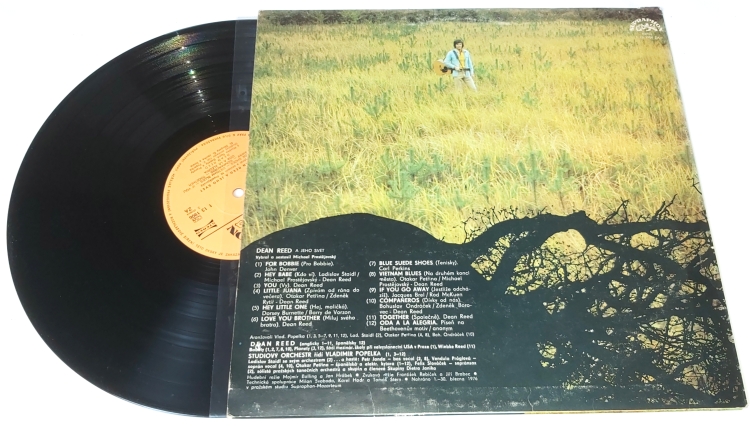 Dean Reed – Dean Reed A Jeho Svět 1976 EX, VYPRANÁ Vinyl (LP)