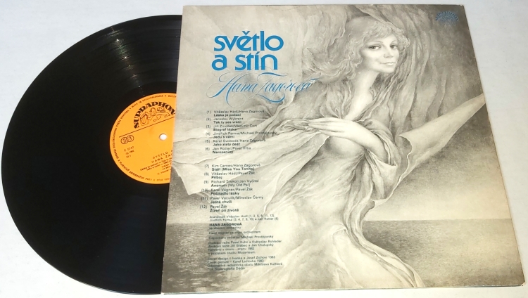 Hana Zagorová – Světlo A Stín 1982 VG+, VYPRANÁ Vinyl (LP)