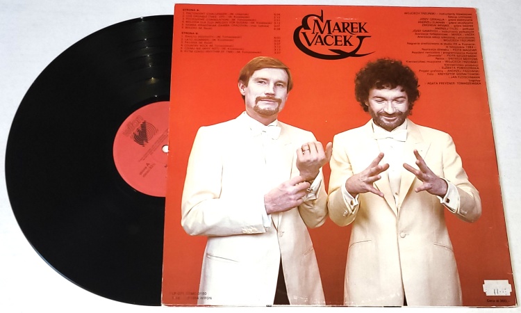 Marek & Vacek – Marek & Vacek 1984 EX, VYPRANÁ Vinyl (LP)