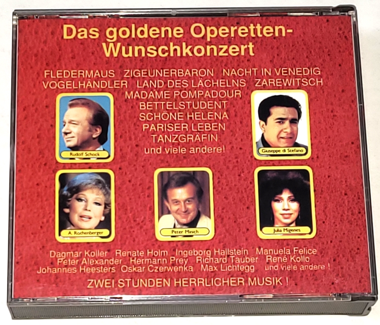 Das Goldene Operetten-Wunschkonzert 2CD