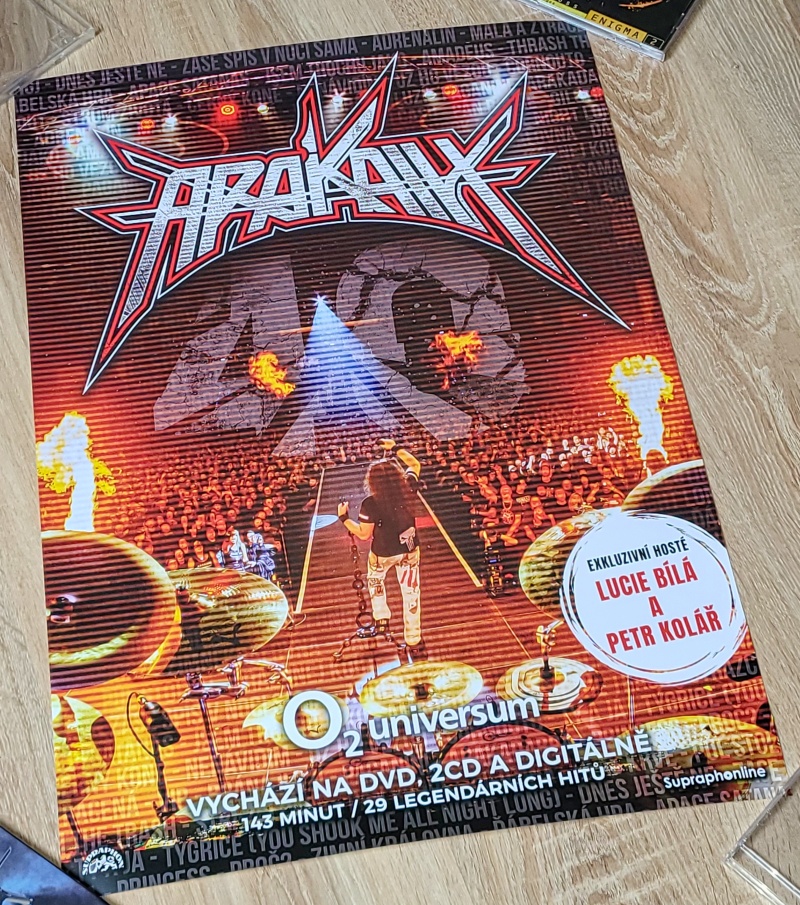 Arakain - O2 universum (plakát)