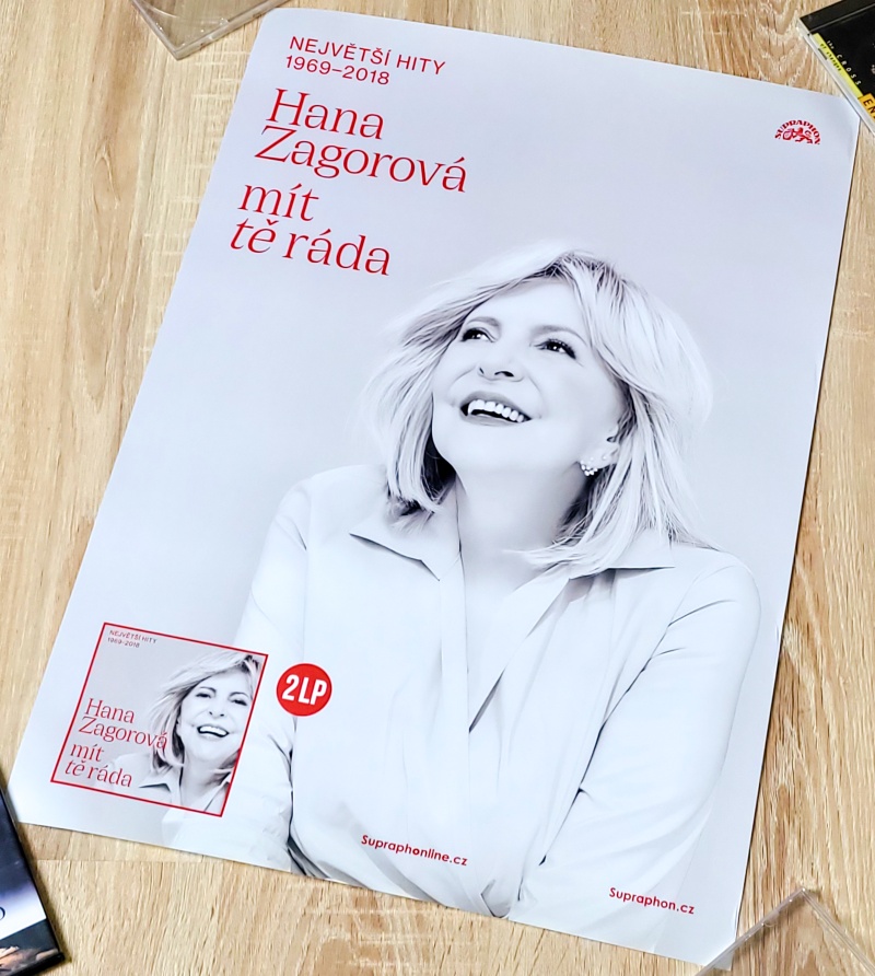 Hana Zagorová - Mít tě ráda (plakát)