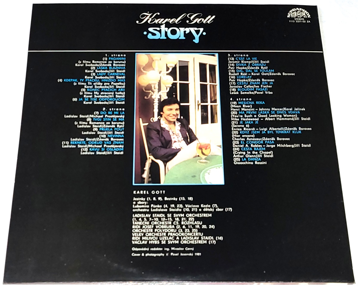Karel Gott – Story 1981 EX, VYPRANÉ Vinyl (2LP + příloha)