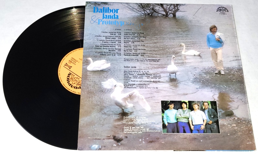 Dalibor Janda & Prototyp – Kde Jsi? 1987 VG, VYPRANÁ Vinyl (LP)