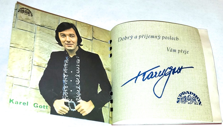 Karel Gott – Album Nejúspěšnějších Hitů Karla Gotta 1972, 4 x Vinyl 7" Single (SP)