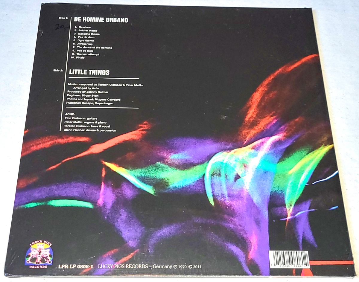 Ache – De Homine Urbano 2011 NOVÁ, NEHRANÁ Vinyl (LP)