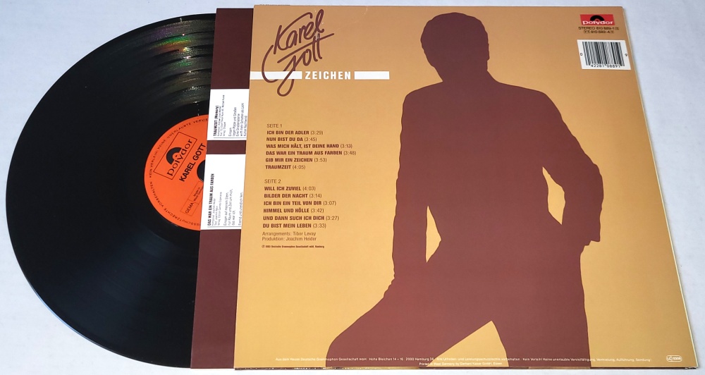 Karel Gott – Zeichen 1983 EX+, VYPRANÁ Vinyl (LP)