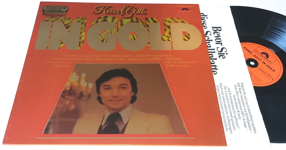 Karel Gott – In Gold 1978 EX, VYPRANÁ Vinyl (LP)