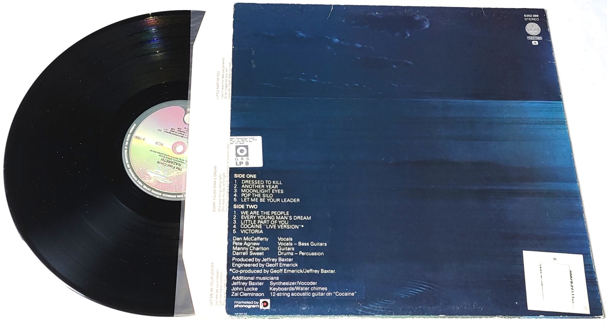 Nazareth – The Fool Circle 1981 EX, VYPRANÁ Vinyl (LP)