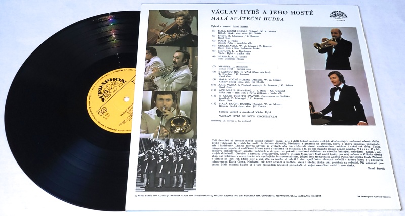 Václav Hybš – Václav Hybš A Jeho Hosté 2 - Malá Sváteční Hudba 1978 EX, VYPRANÁ Vinyl (LP)