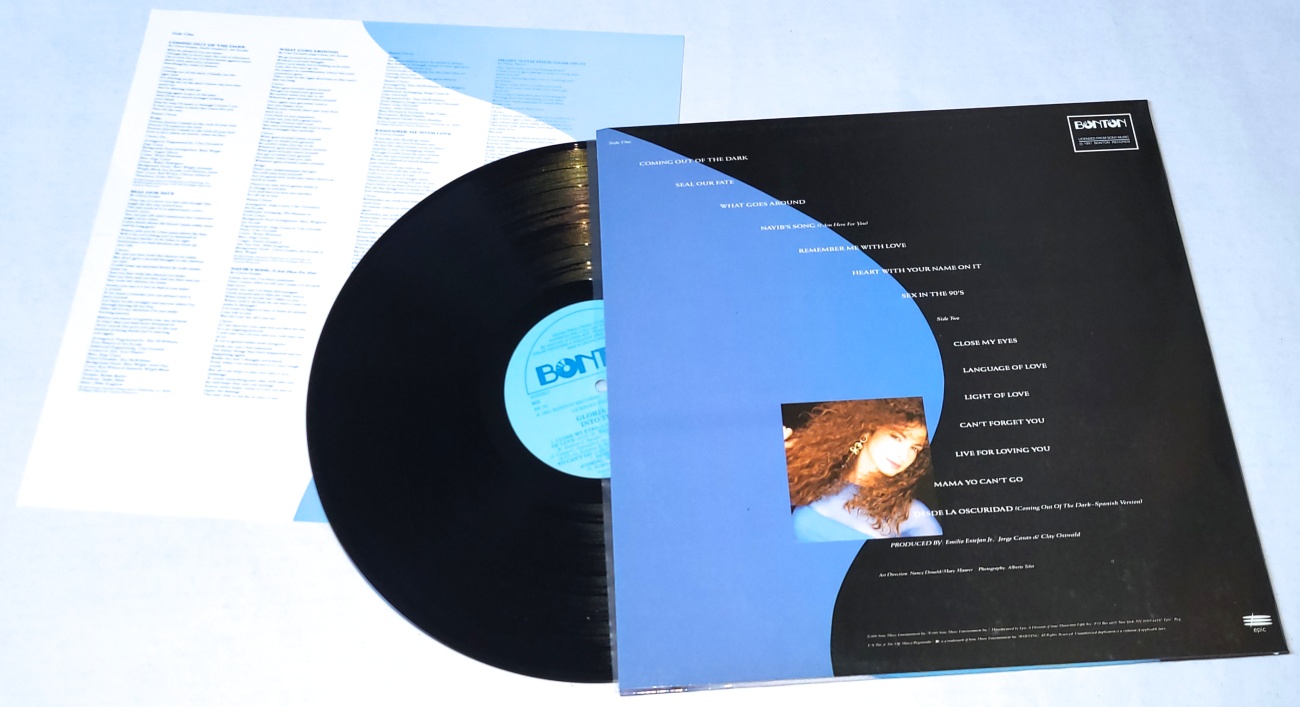 Gloria Estefan – Into The Light 1991 EX, VYPRANÁ Vinyl (LP)