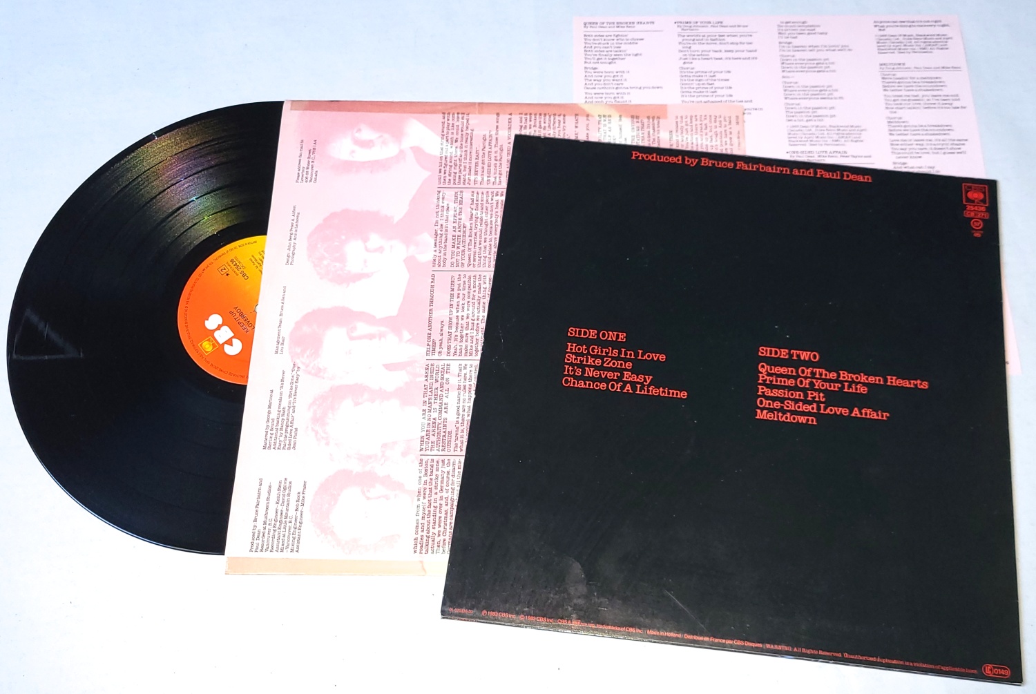 Loverboy – Keep It Up 1983 EX, VYPRANÁ Vinyl (LP)