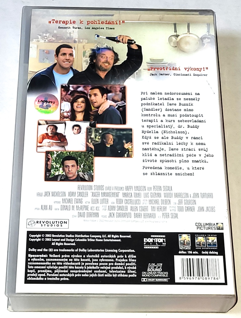 Kurs sebeovládání - VHS kazeta