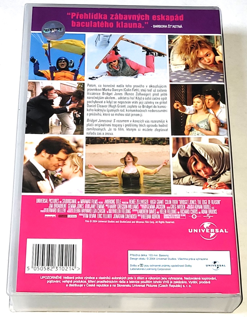 Bridget Jonesová - S rozumem v koncích - VHS kazeta
